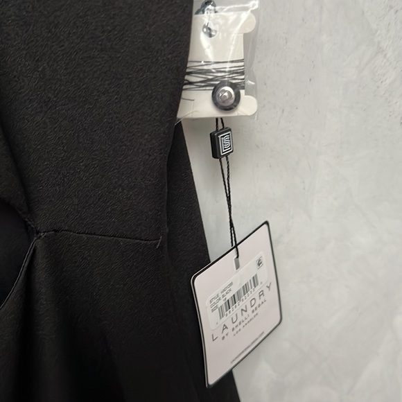 NWT Laundry by Shelli Segal Cutout Black Sheath Dress, Size 16 - Picture 9 of 13